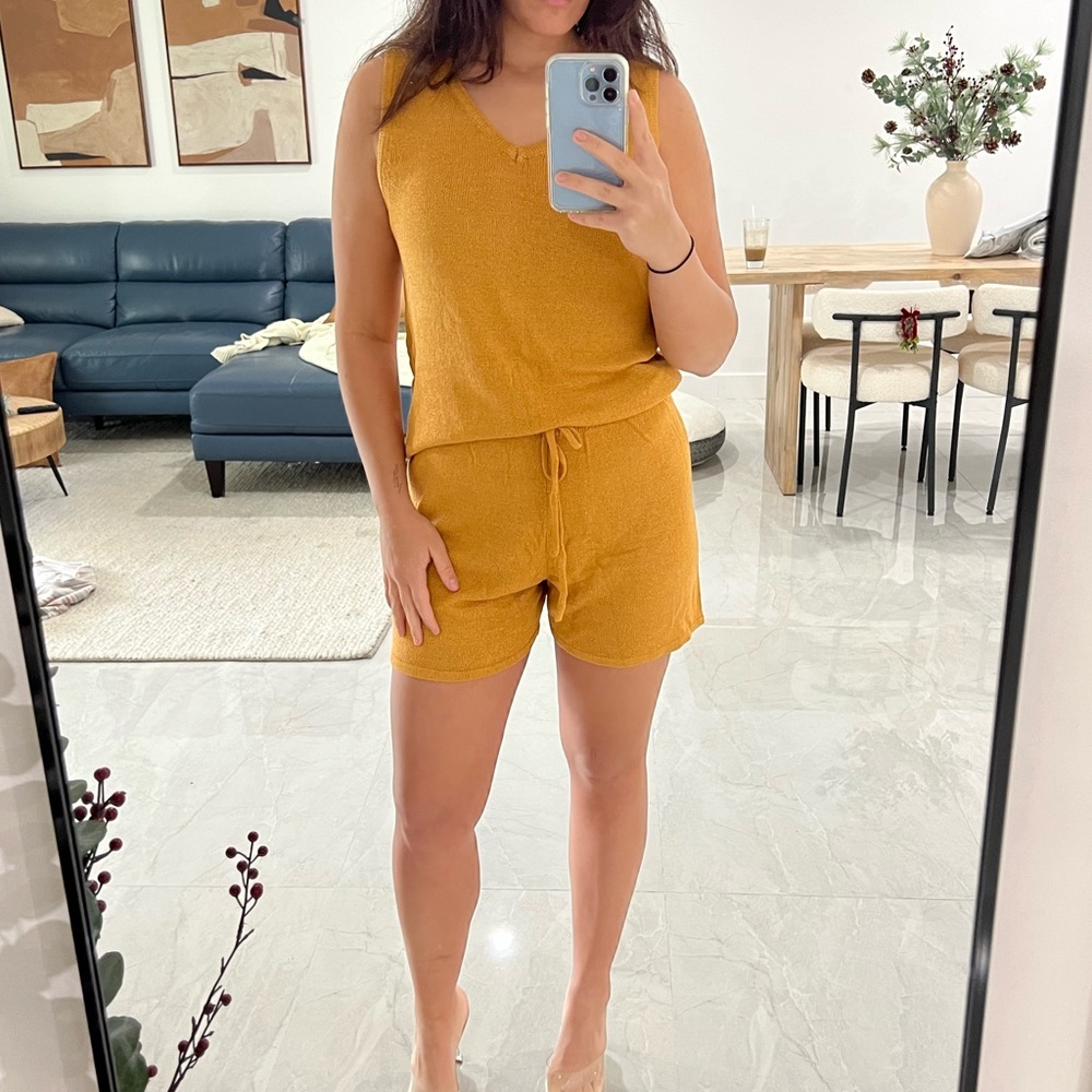 Knit summer set